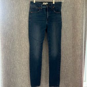 Madewell 9” mid rise skinny